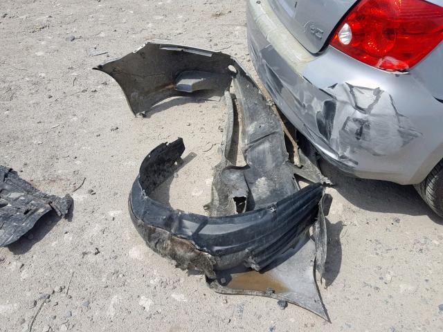 JTKDE177860134154 - 2006 TOYOTA SCION TC ვერცხლისფერი ფოტო 9