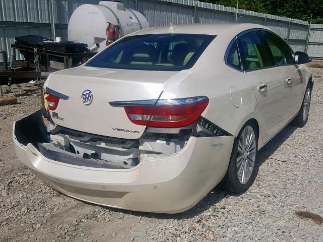 1G4PR5SK1D4209693 - 2013 BUICK VERANO CON WHITE photo 4