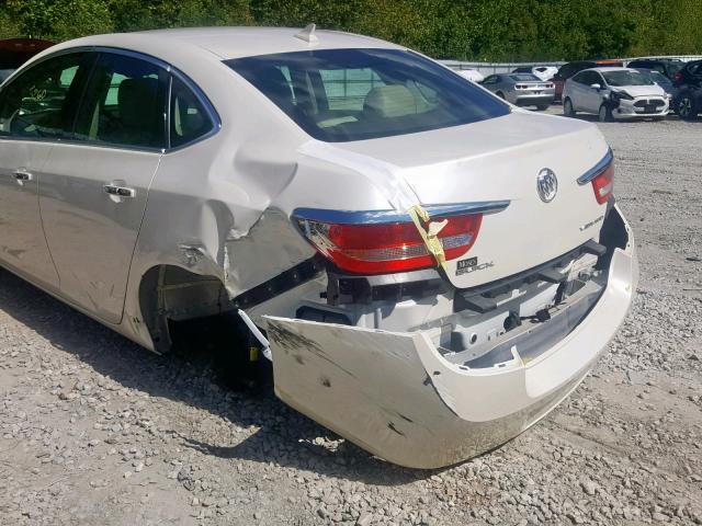 1G4PR5SK1D4209693 - 2013 BUICK VERANO CON WHITE photo 9