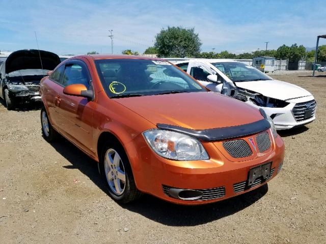 1G2AL15F377278170 - 2007 PONTIAC G5 ORANGE photo 1