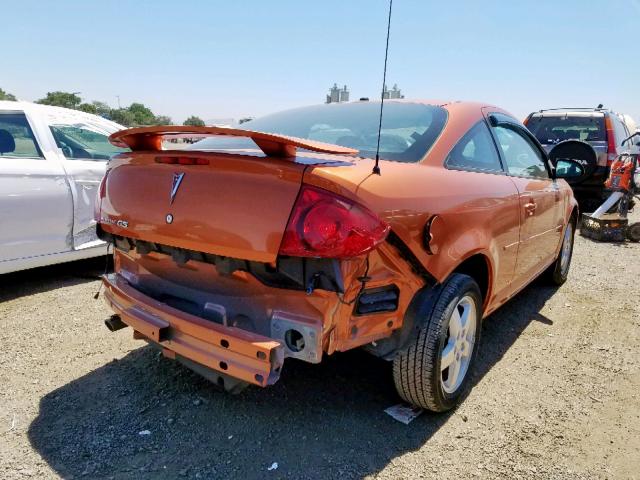 1G2AL15F377278170 - 2007 PONTIAC G5 ORANGE photo 4