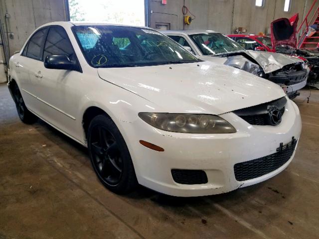 1YVHP80D865M41929 - 2006 MAZDA 6 S WHITE photo 1