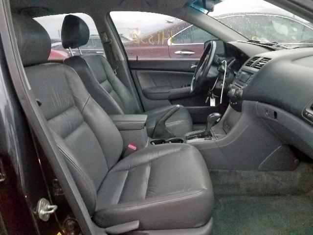 1HGCM56807A162020 - 2007 HONDA ACCORD EX GRAY photo 5