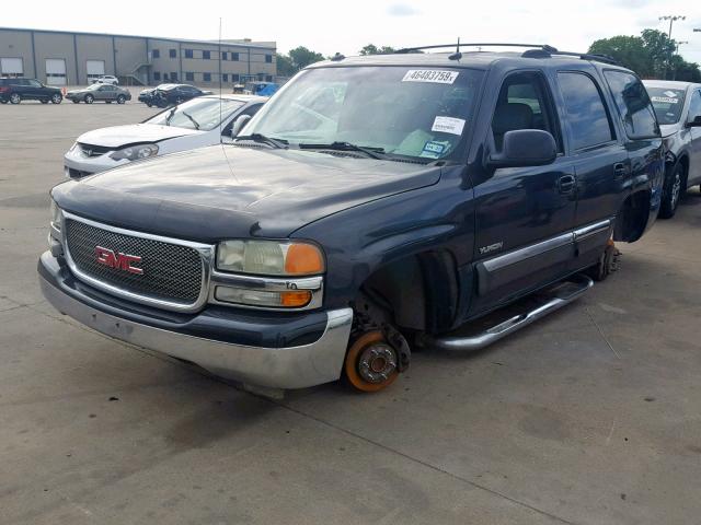 1GKEC13Z13R268430 - 2003 GMC YUKON BLACK photo 2