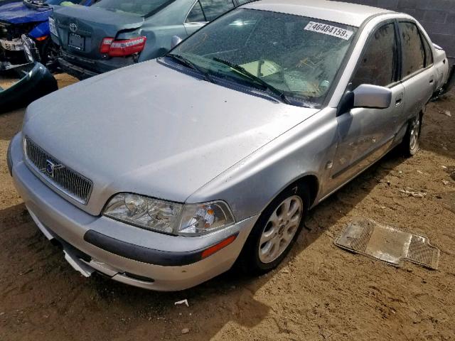 YV1VS29541F735096 - 2001 VOLVO S40 1.9T SILVER photo 2