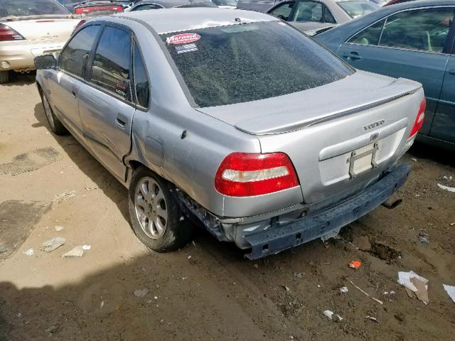 YV1VS29541F735096 - 2001 VOLVO S40 1.9T SILVER photo 3