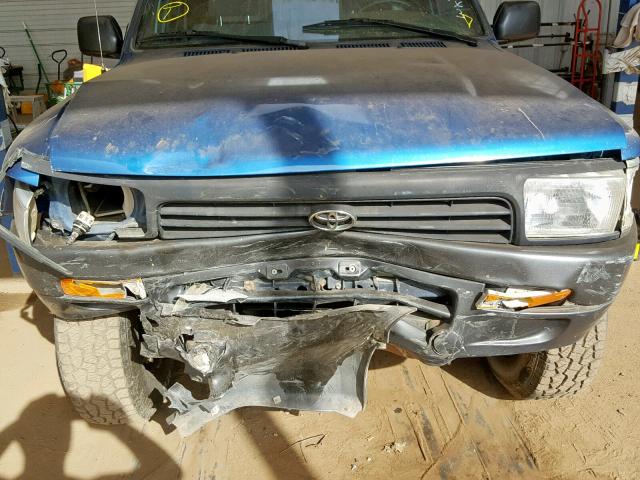 JT3RN37W0N0010477 - 1992 TOYOTA 4RUNNER RN BLUE photo 7