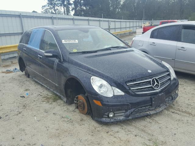 4JGCB6FE0AA101804 - 2010 MERCEDES-BENZ R 350 4MAT BLUE photo 1