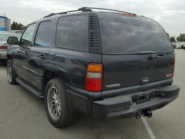 1GKEK63U73J242272 - 2003 GMC YUKON DENA CHARCOAL photo 3