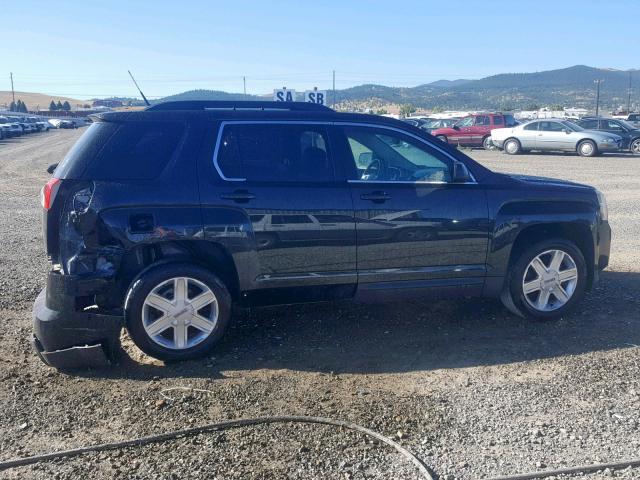 2CTFLVEC5B6446452 - 2011 GMC TERRAIN SL BLACK photo 9