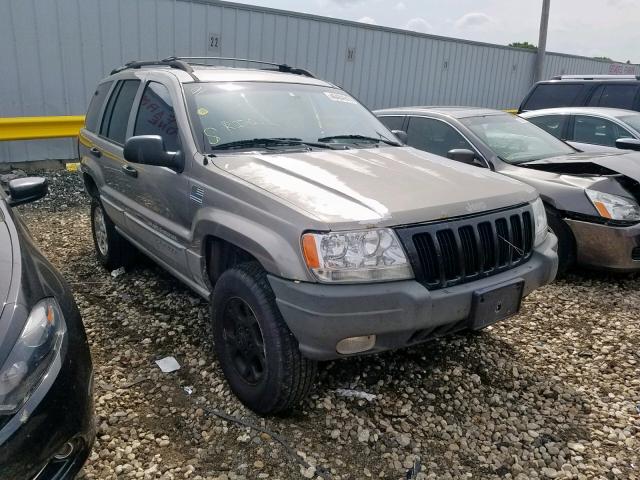 1J4GW58S6XC616417 - 1999 JEEP GRAND CHER GRAY photo 1