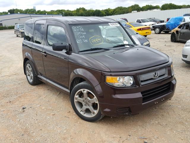 5J6YH18968L010119 - 2008 HONDA ELEMENT SC BURGUNDY photo 1