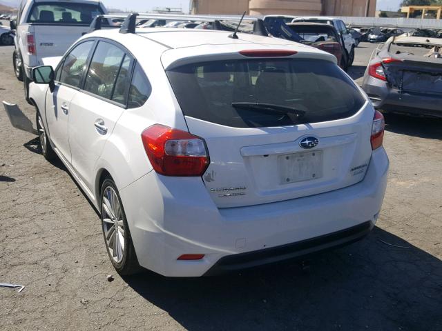 JF1GPAH68E8278328 - 2014 SUBARU IMPREZA LI WHITE photo 3