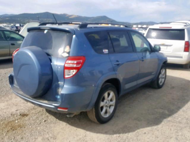 JTMBK31V99D005721 - 2009 TOYOTA RAV4 LIMIT BLUE photo 4