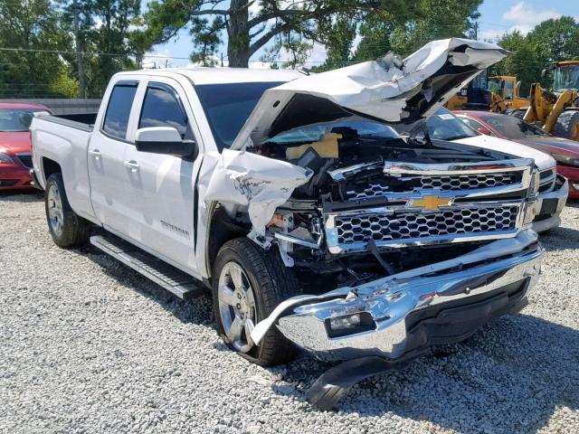 1GCRCREC1EZ328147 - 2014 CHEVROLET SILVERADO WHITE photo 1