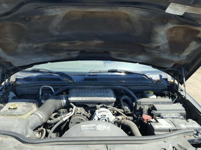 1J8HG48K76C338264 - 2006 JEEP COMMANDER BLACK photo 7