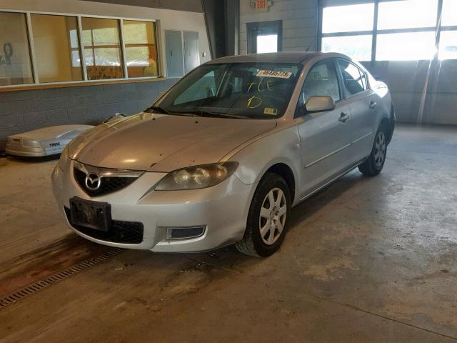 JM1BK12F071600743 - 2007 MAZDA 3 I SILVER photo 2