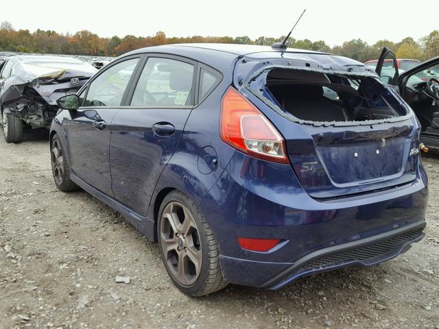 3FADP4GX2GM148171 - 2016 FORD FIESTA ST BLUE photo 3