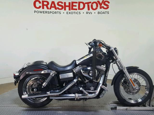 1HD1GX4138K343430 - 2008 HARLEY-DAVIDSON FXDBI BLACK photo 1