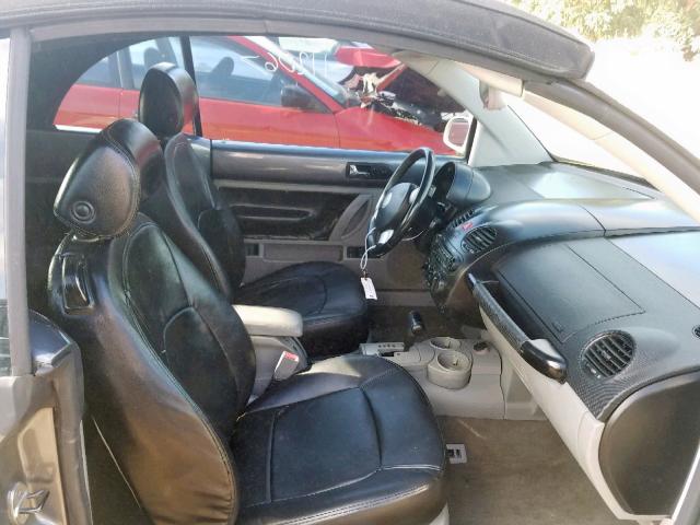 3VWCD31Y54M345239 - 2004 VOLKSWAGEN NEW BEETLE 黄色 照片 5