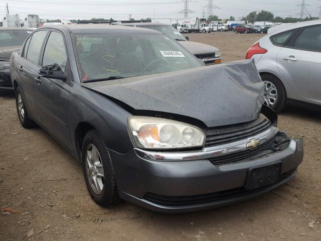 1G1ZT52855F314805 - 2005 CHEVROLET MALIBU LS ნაცრისფერი ფოტო 1