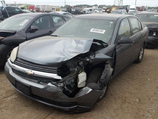 1G1ZT52855F314805 - 2005 CHEVROLET MALIBU LS ნაცრისფერი ფოტო 2