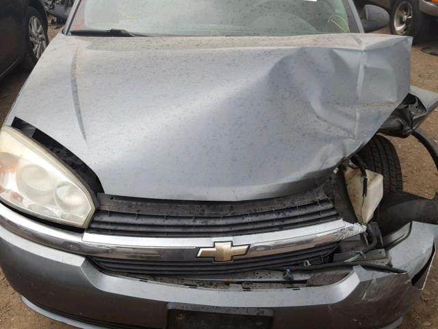 1G1ZT52855F314805 - 2005 CHEVROLET MALIBU LS ნაცრისფერი ფოტო 7