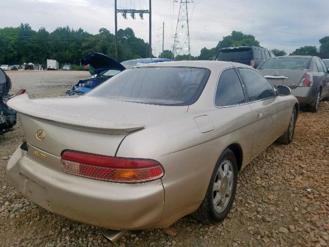 JT8UZ30C8S0044333 - 1995 LEXUS SC 400 GOLD photo 4