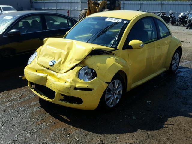 3VWPW31C49M518966 - 2009 VOLKSWAGEN NEW BEETLE Sarı foto 2