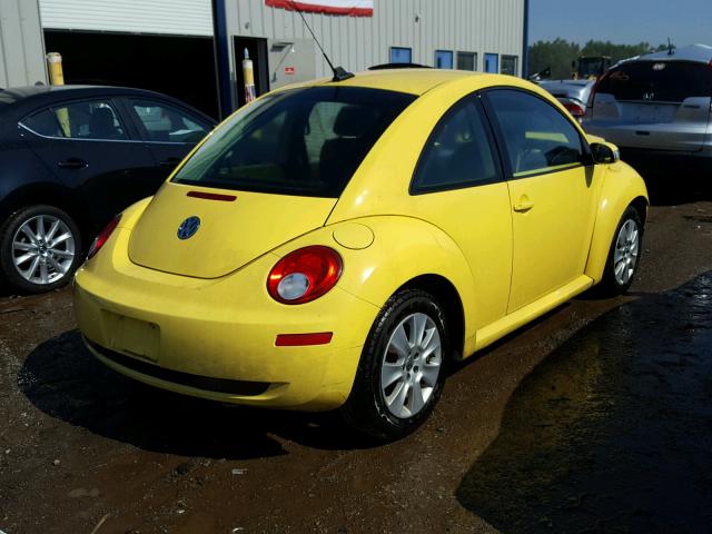 3VWPW31C49M518966 - 2009 VOLKSWAGEN NEW BEETLE Sarı foto 4