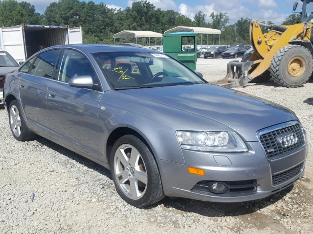 WAUDH74F28N010414 - 2008 AUDI A6 3.2 QUA SILVER photo 1