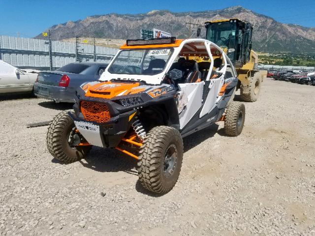 3NSVFE921JF949189 - 2018 POLARIS RZR XP 4 T ORANGE photo 2