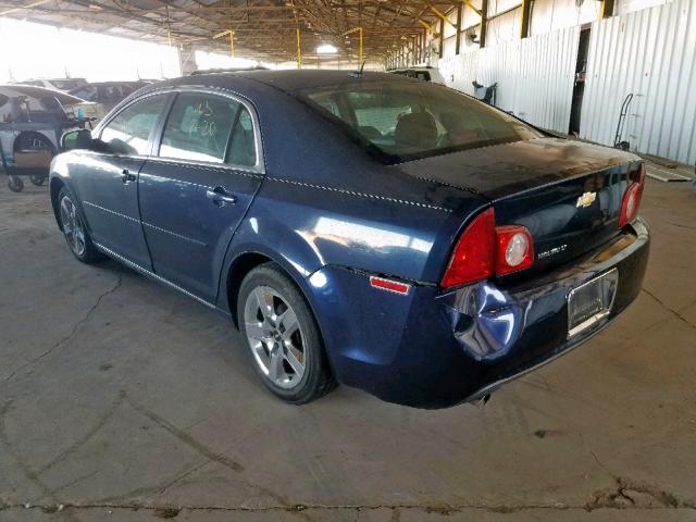 1G1ZC5EB6AF204105 - 2010 CHEVROLET MALIBU 1LT BLUE photo 3