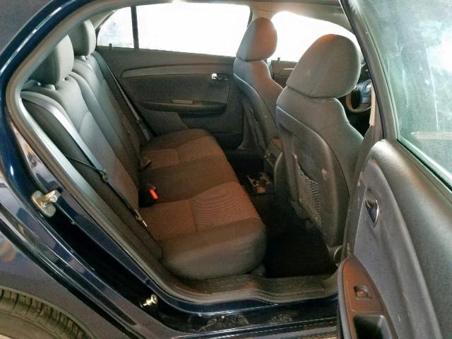 1G1ZC5EB6AF204105 - 2010 CHEVROLET MALIBU 1LT BLUE photo 6