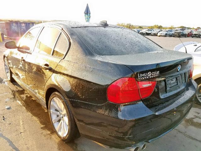 WBAPH7C57BE675743 - 2011 BMW 328 I BLACK photo 3