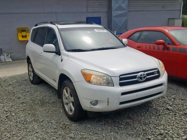 JTMBK31V685058305 - 2008 TOYOTA RAV4 LIMIT WHITE photo 1