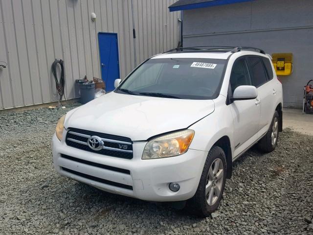 JTMBK31V685058305 - 2008 TOYOTA RAV4 LIMIT WHITE photo 2