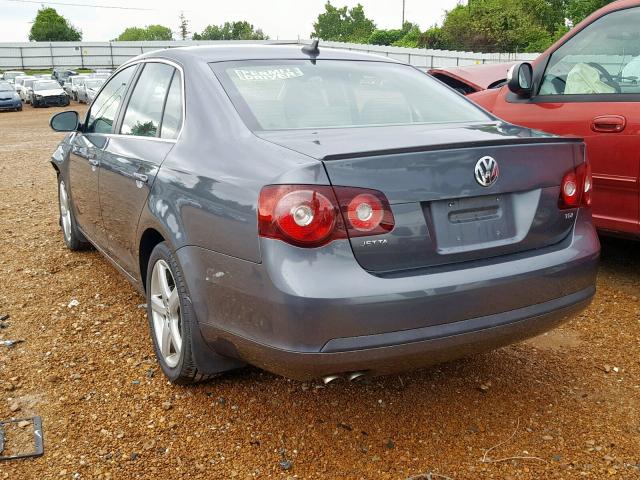 3VWRL71K19M059721 - 2009 VOLKSWAGEN JETTA TDI GRAY photo 3