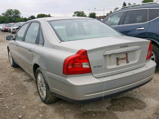 YV1TS92D241351157 - 2004 VOLVO S80 TAN photo 3