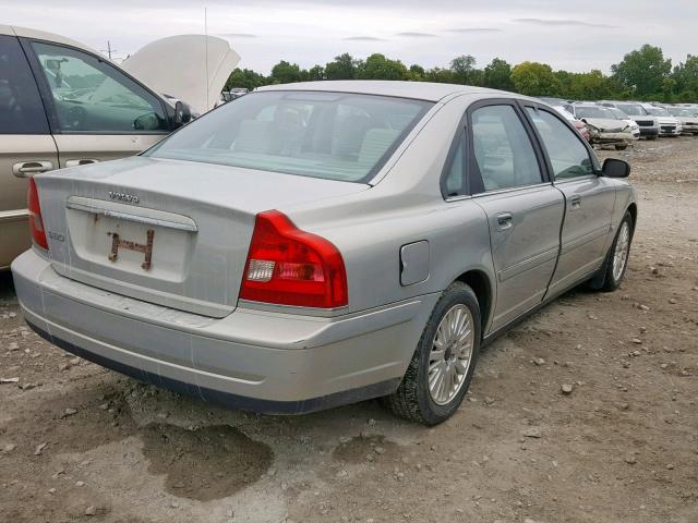 YV1TS92D241351157 - 2004 VOLVO S80 TAN photo 4