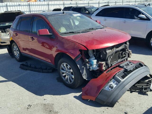 2FMDK38C99BB05719 - 2009 FORD EDGE SEL RED photo 1