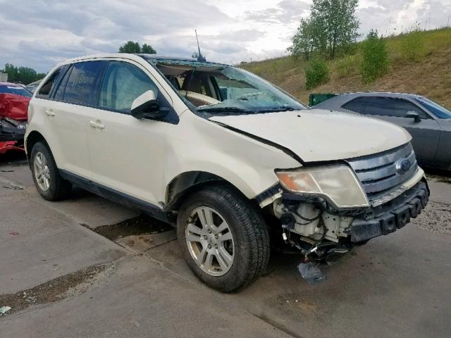 2FMDK48C27BA83582 - 2007 FORD EDGE SEL WHITE photo 1