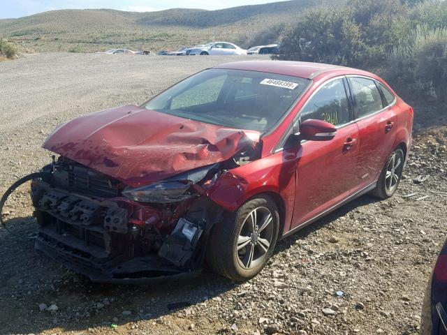 1FADP3FE1GL213104 - 2016 FORD FOCUS SE RED photo 2