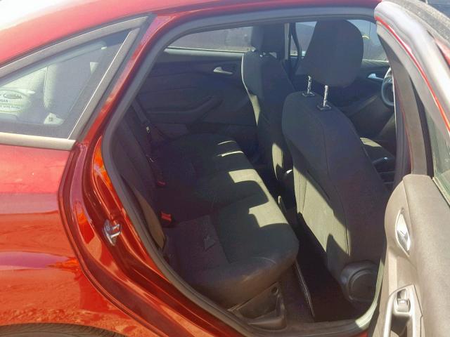 1FADP3FE1GL213104 - 2016 FORD FOCUS SE RED photo 6