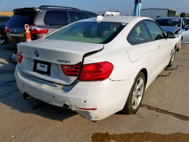 WBA3N9C50EF721611 - 2014 BMW 428 XI SILVER photo 4