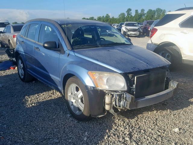 1B3HB48B47D535685 - 2007 DODGE CALIBER SX BLUE photo 1