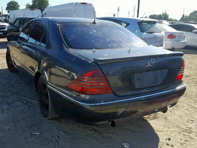 WDBNG70J92A242350 - 2002 MERCEDES-BENZ S 430 GRAY photo 3