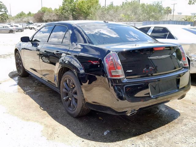 2C3CCAGG4EH374485 - 2014 CHRYSLER 300 S BLACK photo 3