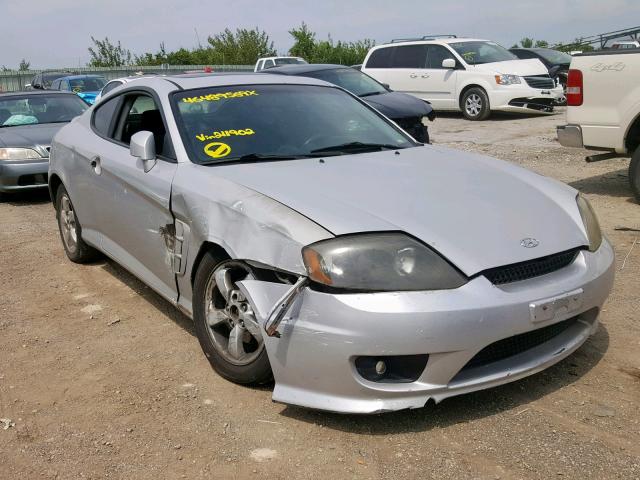 KMHHM65D46U211902 - 2006 HYUNDAI TIBURON GS SILVER photo 1