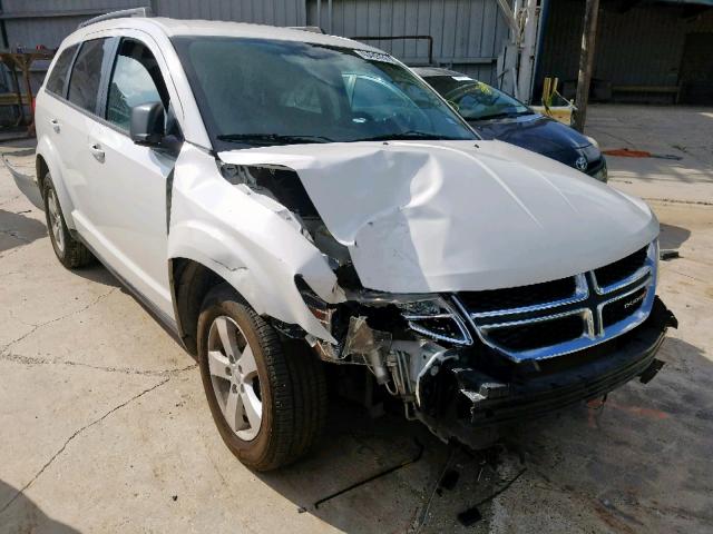 3C4PDCAB1DT633829 - 2013 DODGE JOURNEY SE WHITE photo 1